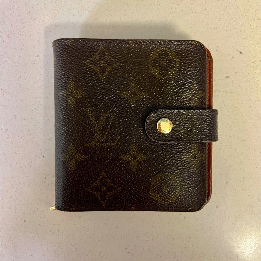 ‼️SOLD‼️Louis Vuitton Monogram Compact Zippy Wallet ❤️ 100% Authentic - Picture 1 of 16